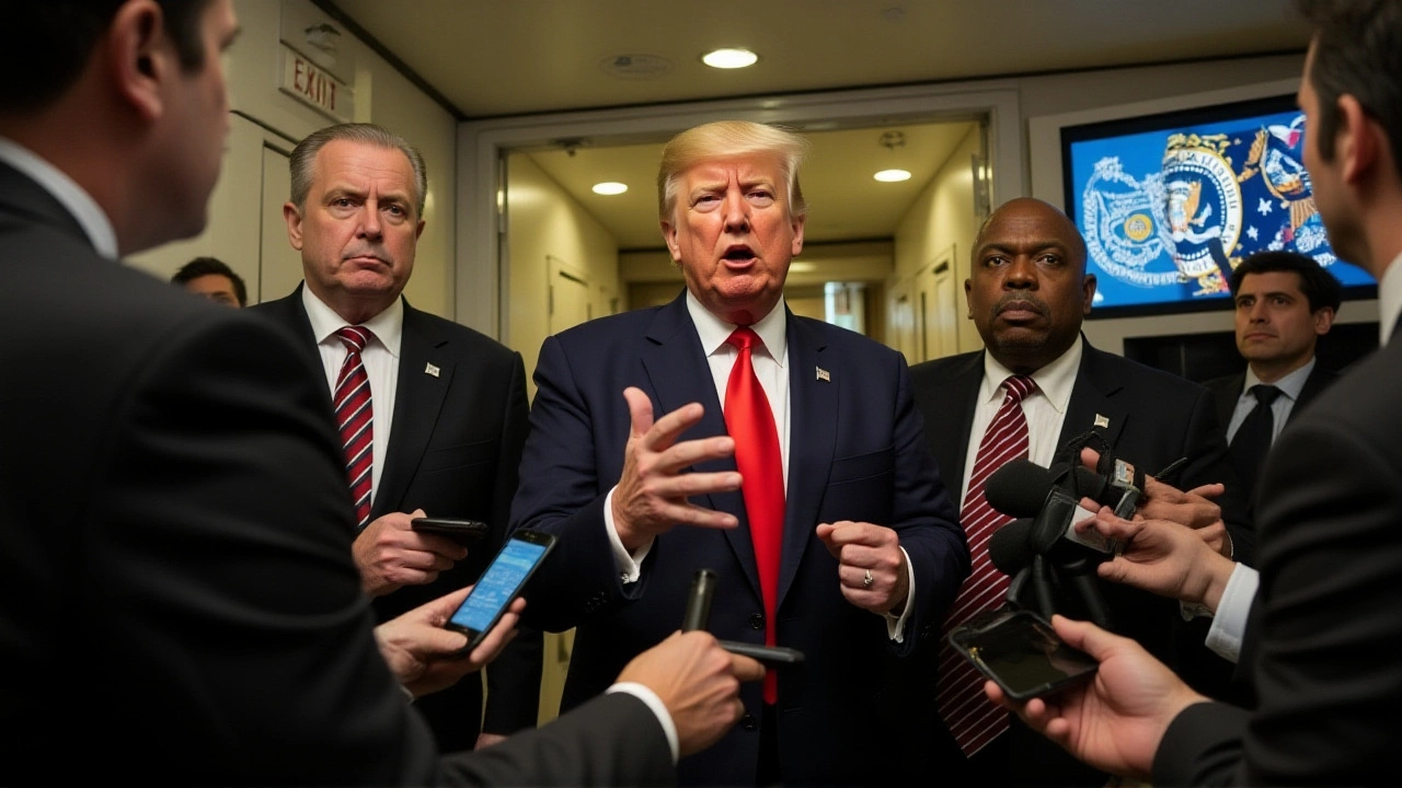 Trump refuses to rule out third term, calls MRI results 'perfect' en route to Tokyo